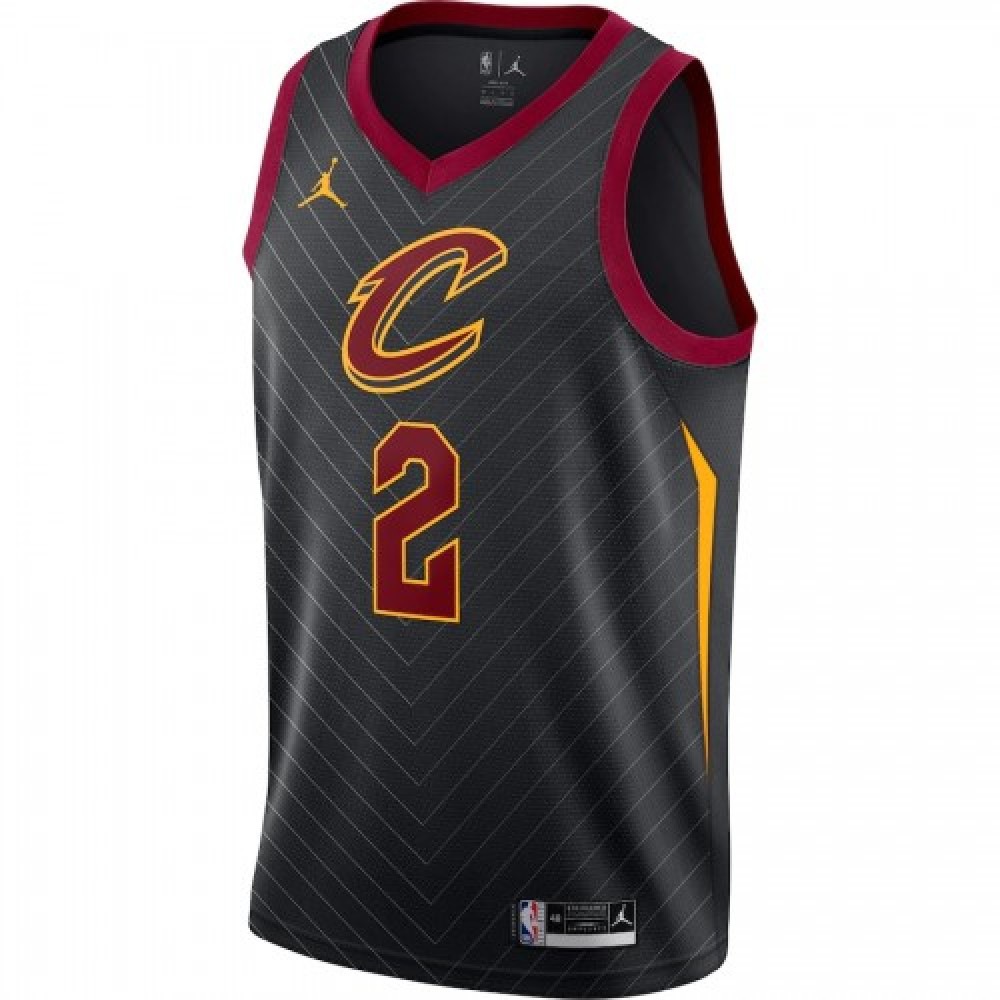 Men's Cleveland Cavaliers Collin Sexton #2 Jordan Black 2020/21 Swingman Jersey - Statement Edition-Pro Kit Vault | Brand New 26/27 Sports Jerseys